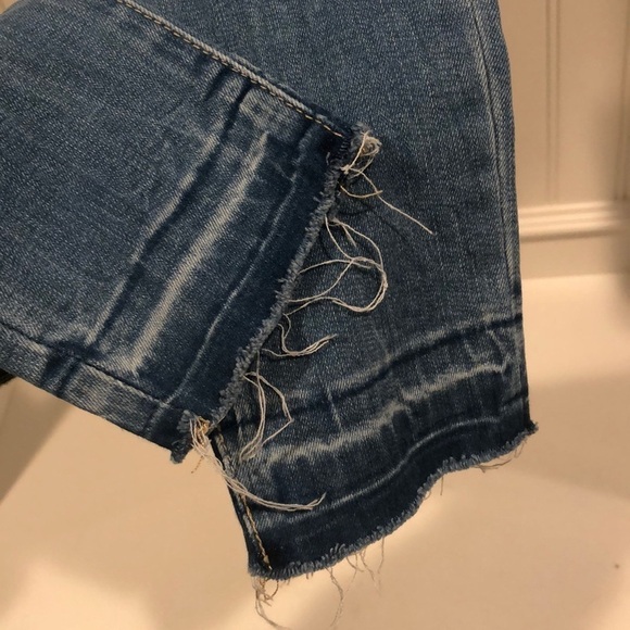 Jeans! Blanknyc Spray On Distressed Blue Jeans - Picture 2 of 4